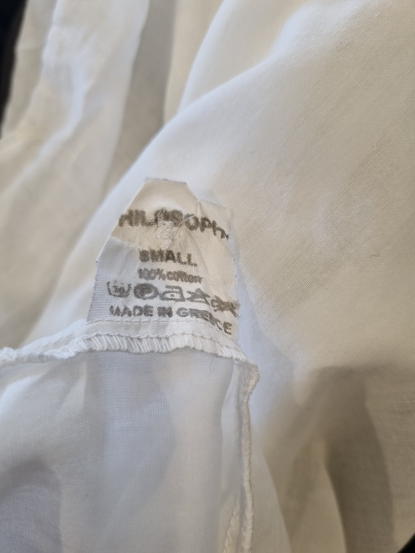 Philosophy Sheer Shirt - Size S