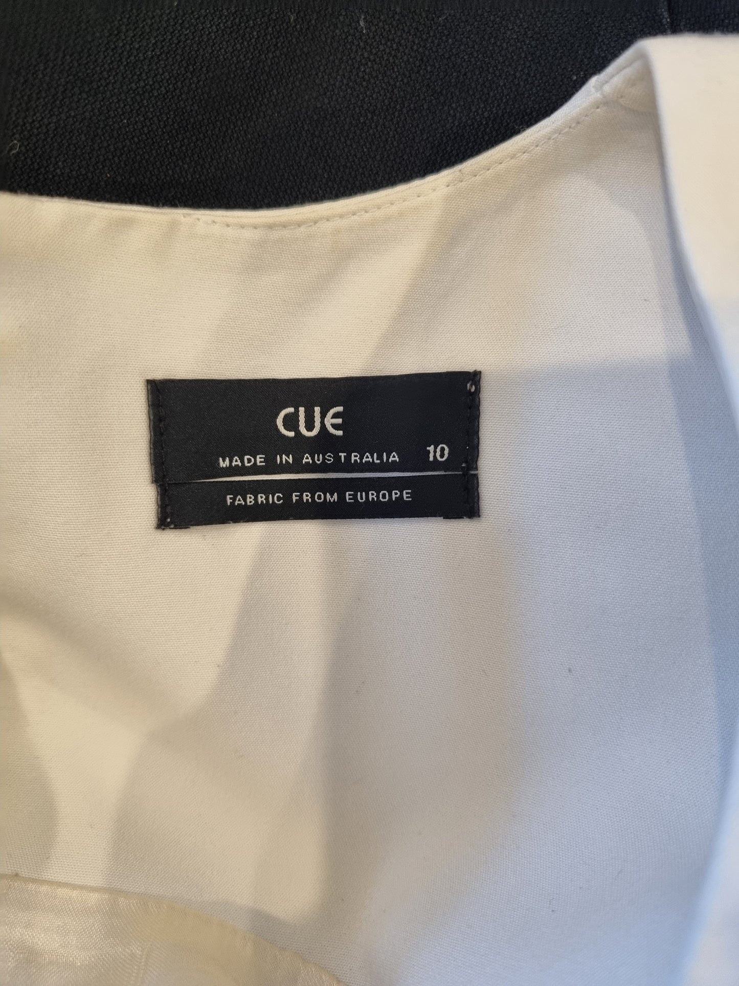 Cue Peplum Top - Size 10
