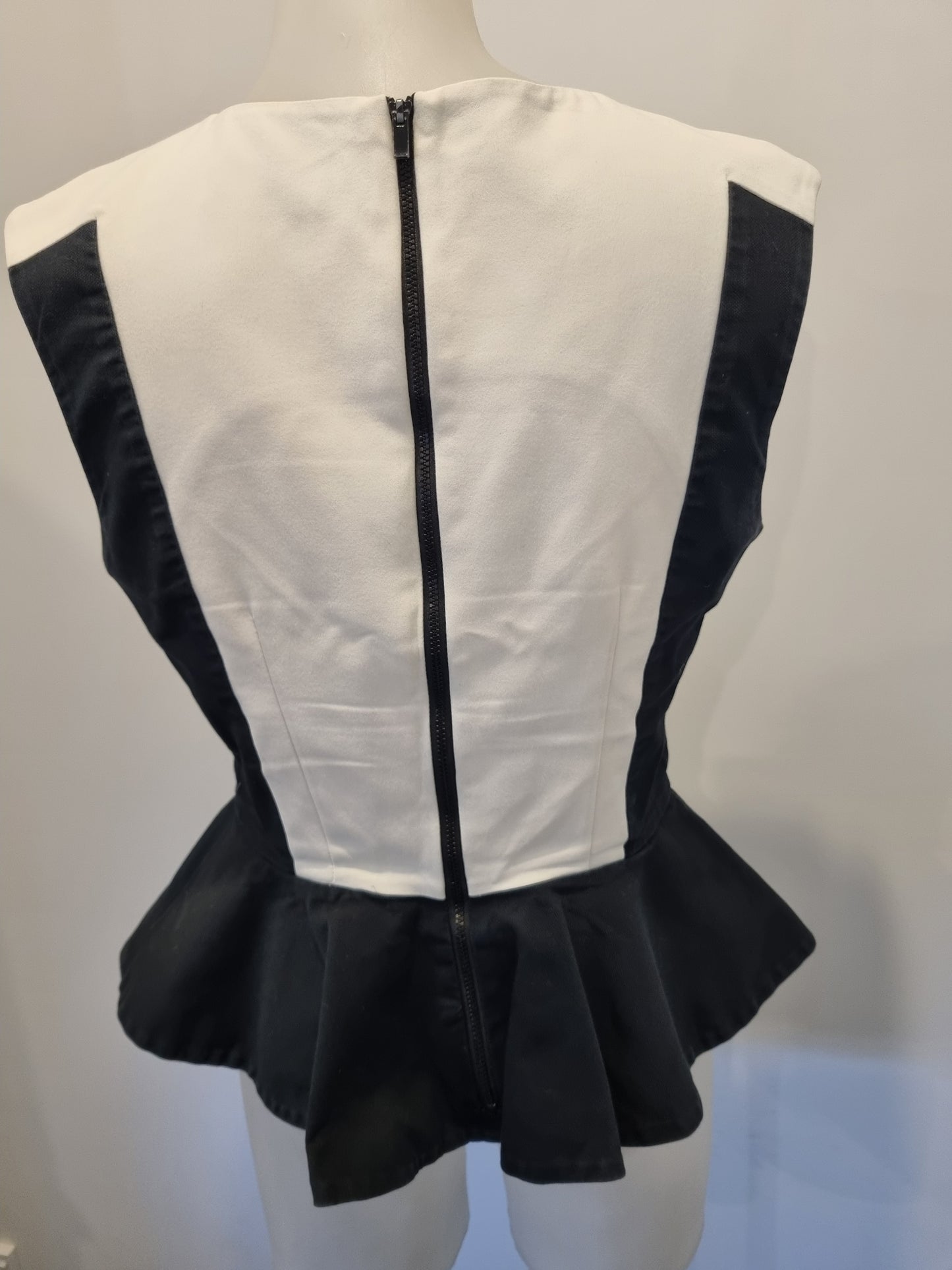 Cue Peplum Top - Size 10