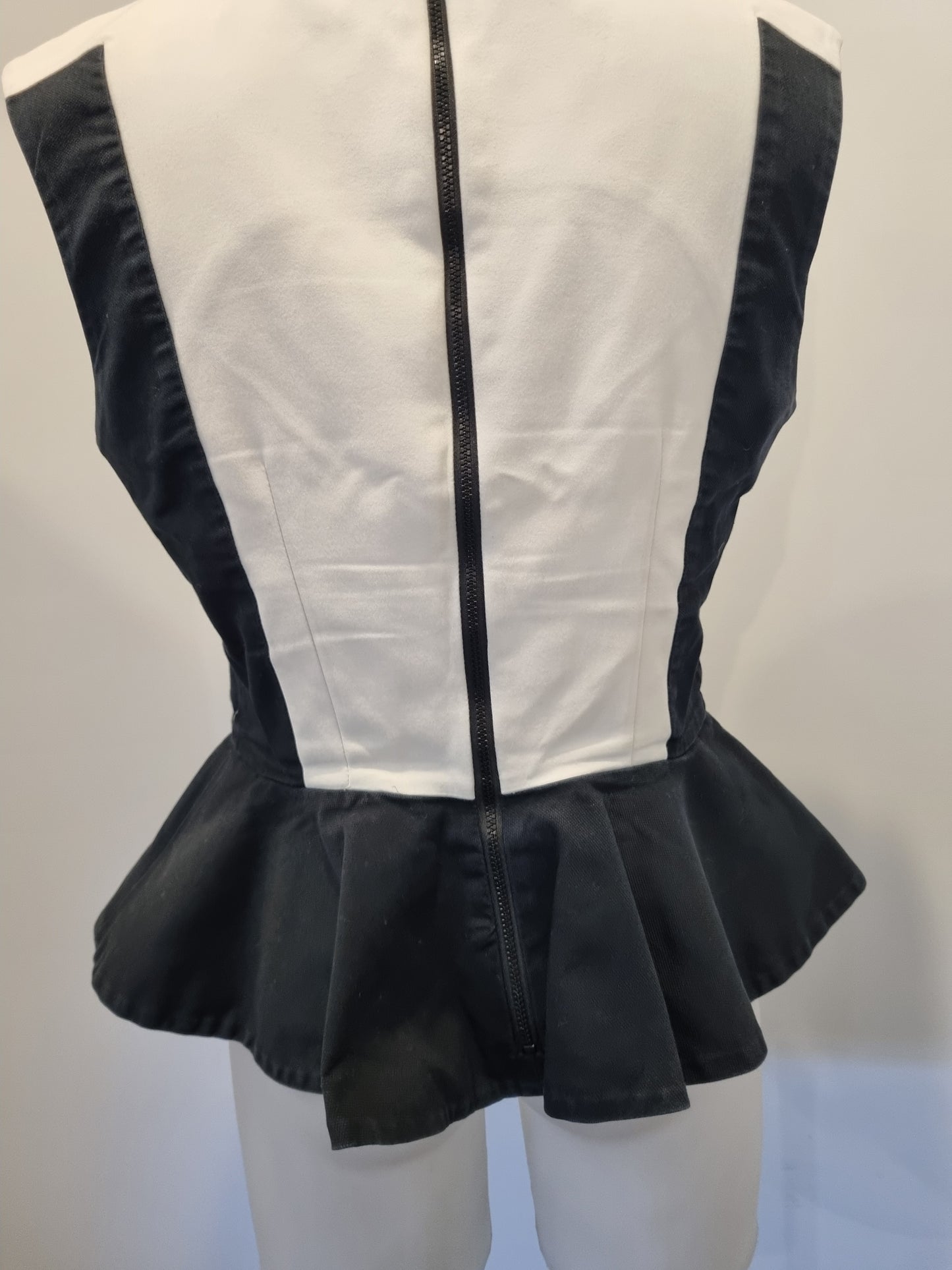 Cue Peplum Top - Size 10