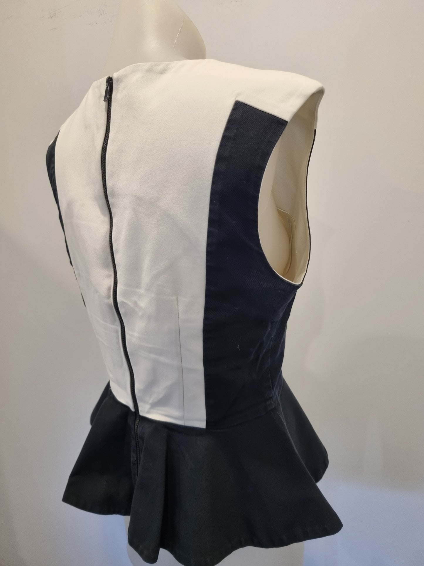 Cue Peplum Top - Size 10