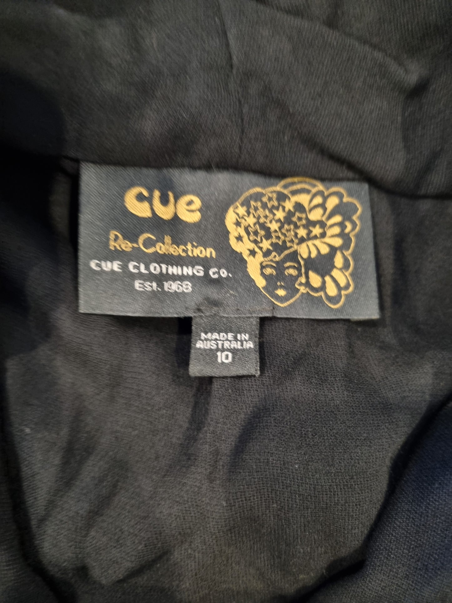 Cue Tuxedo Style Jumpsuit - Size 10