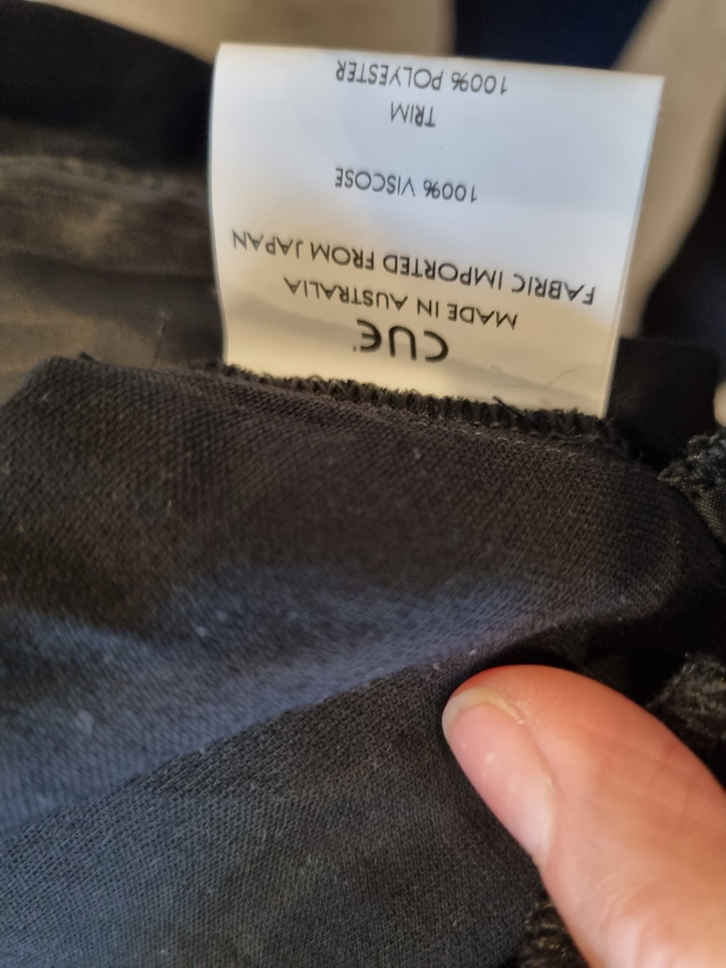 Cue Tuxedo Style Jumpsuit - Size 10