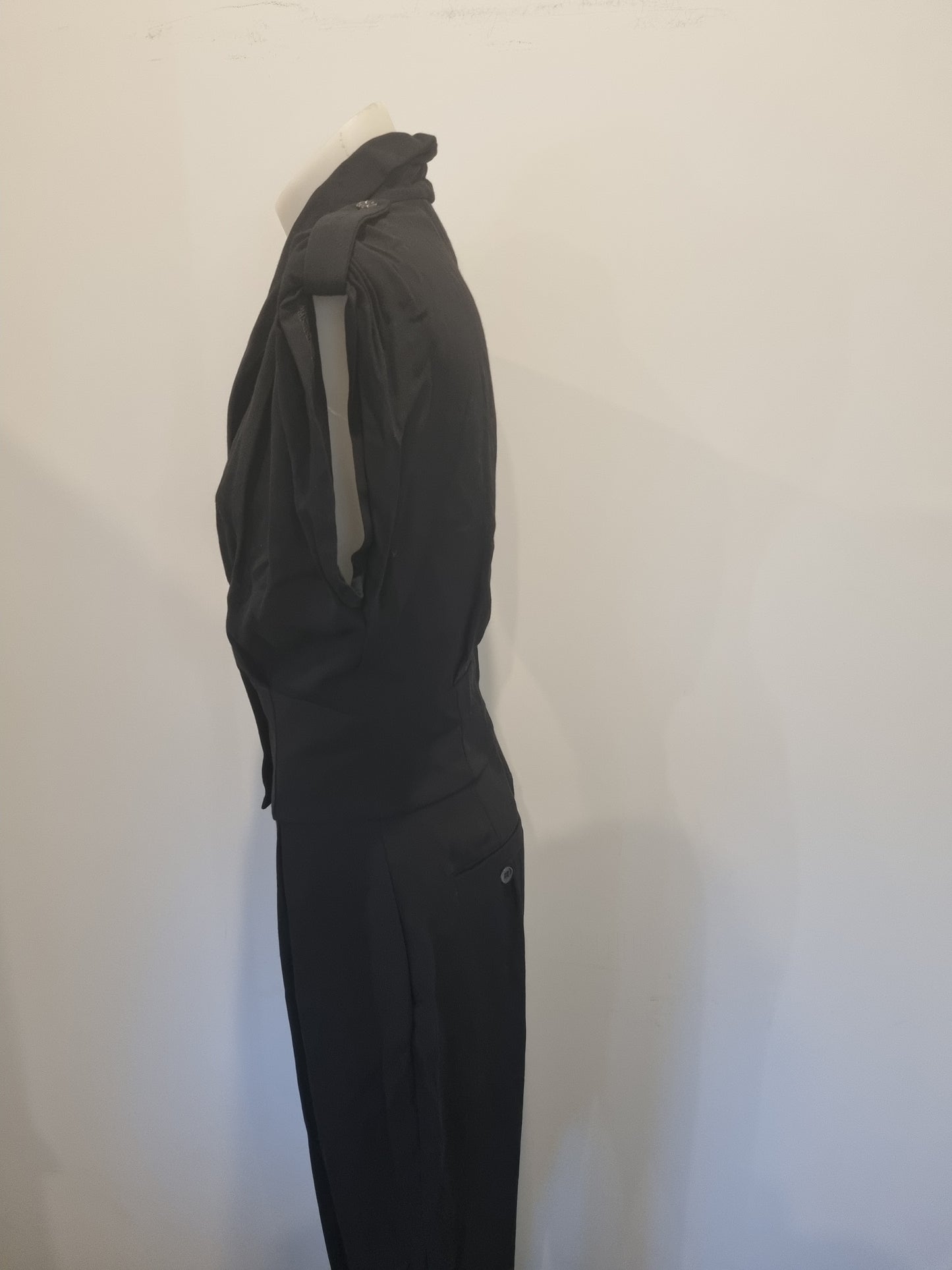 Cue Tuxedo Style Jumpsuit - Size 10