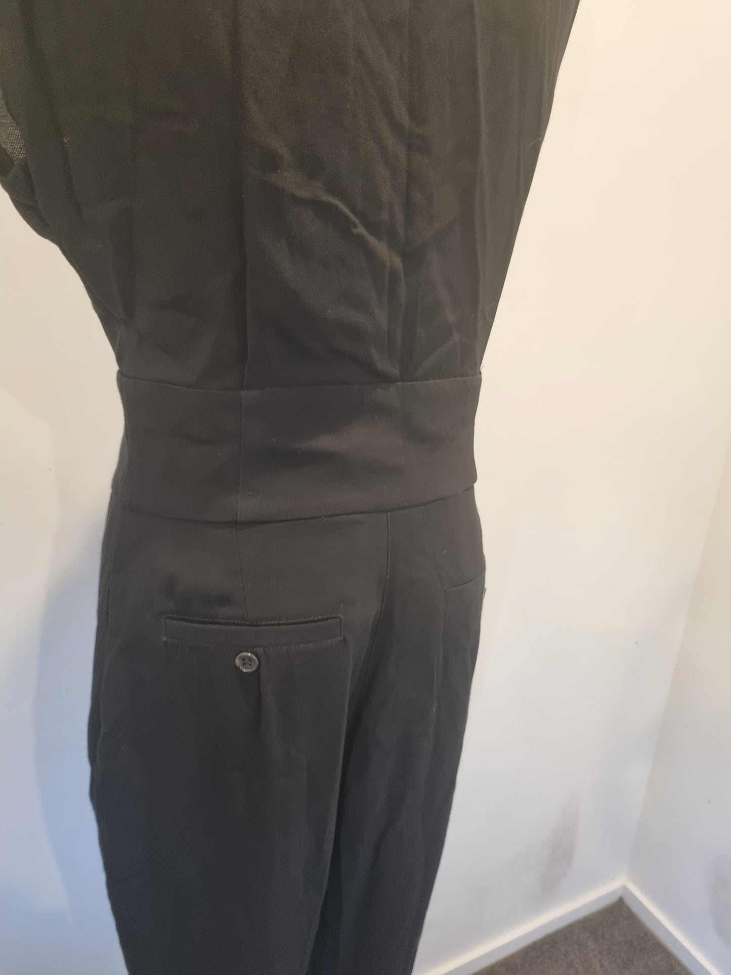Cue Tuxedo Style Jumpsuit - Size 10