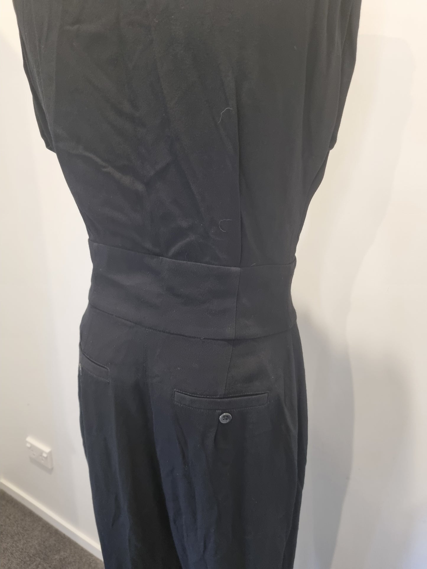 Cue Tuxedo Style Jumpsuit - Size 10