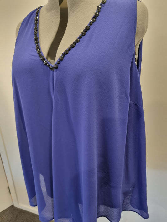 Autograph Sleeveless Top - Size 22