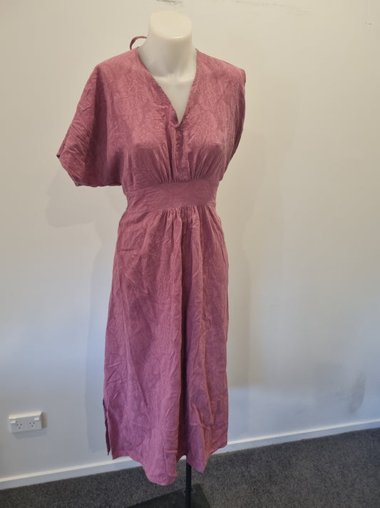 Zafina Cotton Dress - Size 16