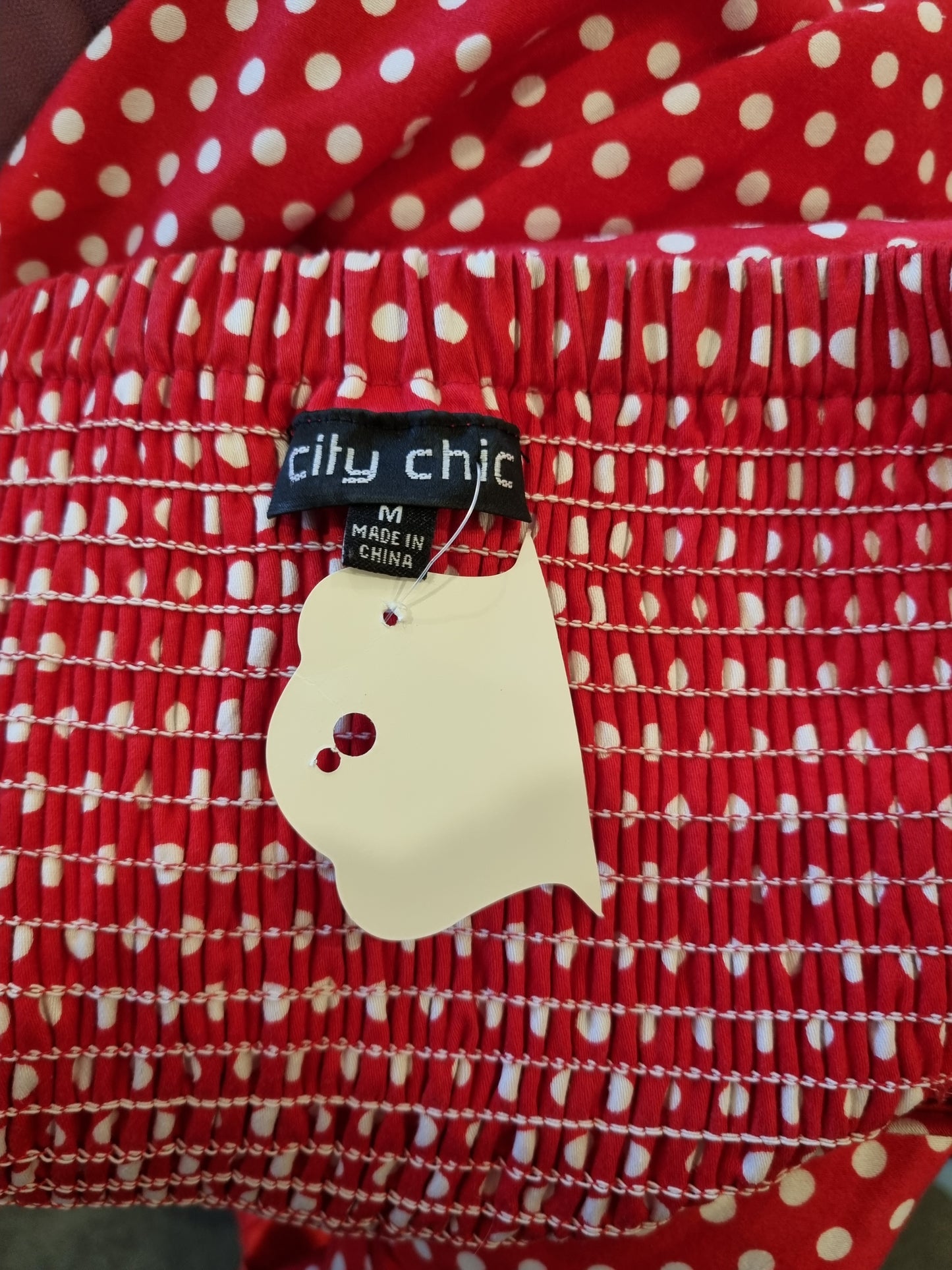 City Chic Dress - Size M (18/20)