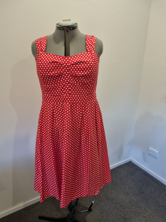 City Chic Dress - Size M (18/20)