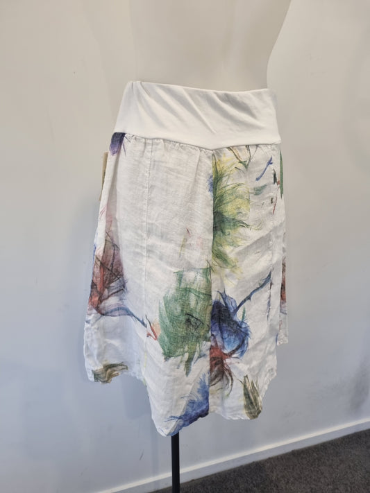 Brand Unknown Linen Skirt - Size 10/12 (BNWT)