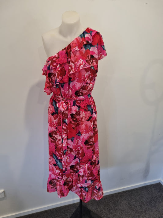 Augustine One Shoulder Dress - Size M (BNWT)