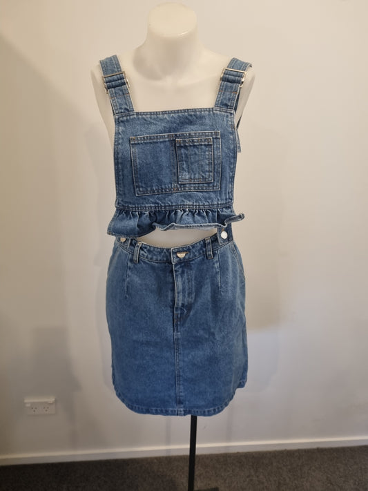 Steve J & Yoni P Denim Dress - Size M