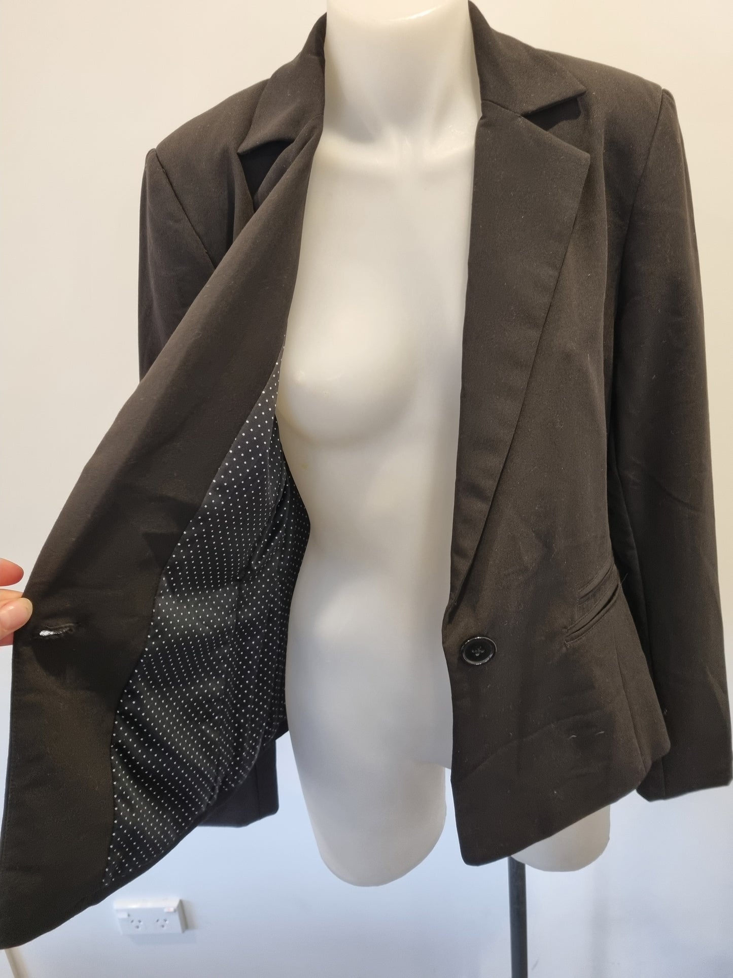 Oliver Black Blazer - Size 12