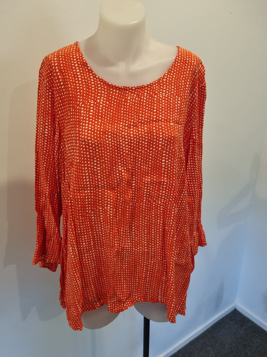 Blue Illusion Top - Size 10