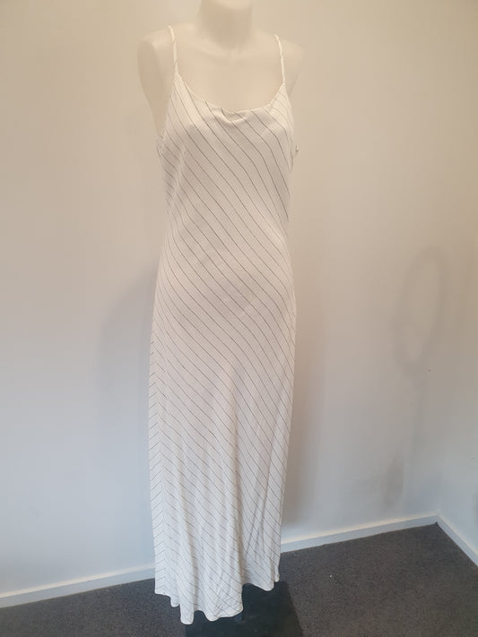 Jorge White Linen Dress - Size 12
