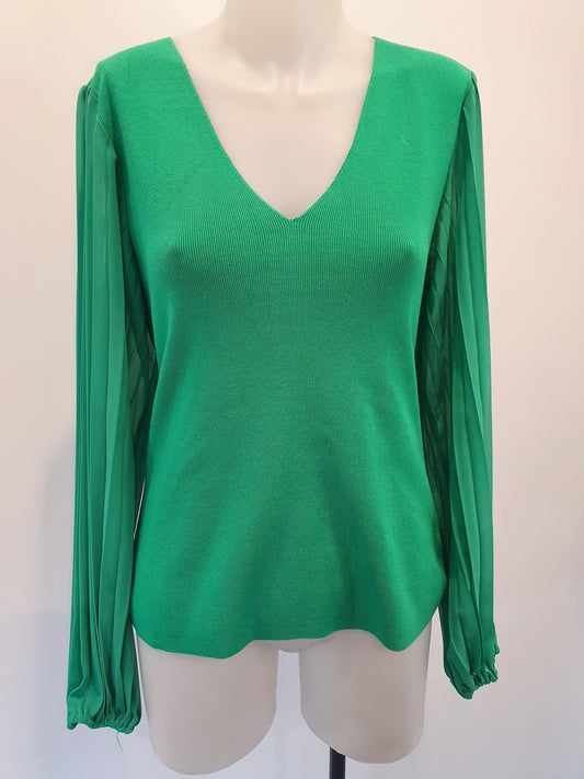 Teaberry Ribbed Top - Size 12