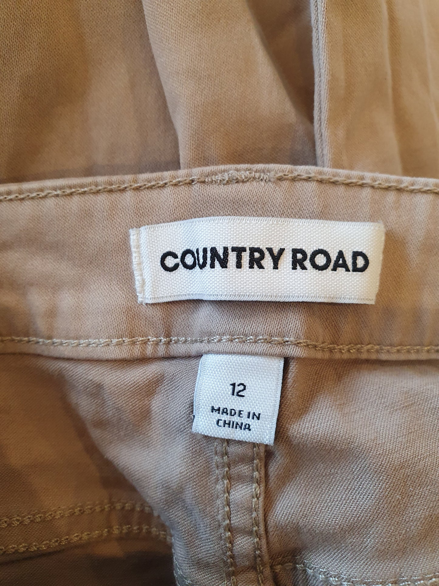 Country Road Tan Pants - Size 12