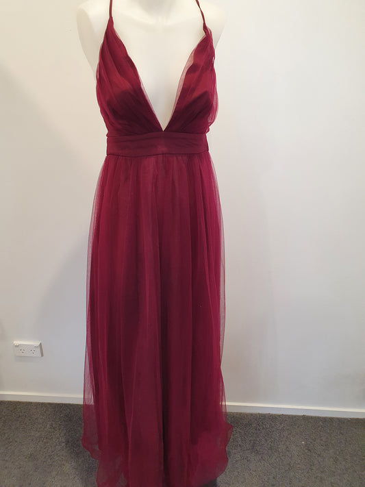 Showpo Tulle Formal Dress - Size 10