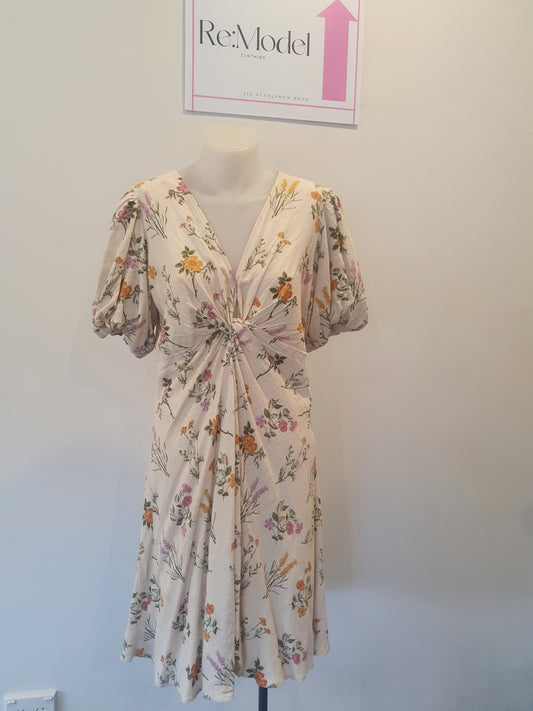 Petal + Pup Linen Dress - Size L (12/14)