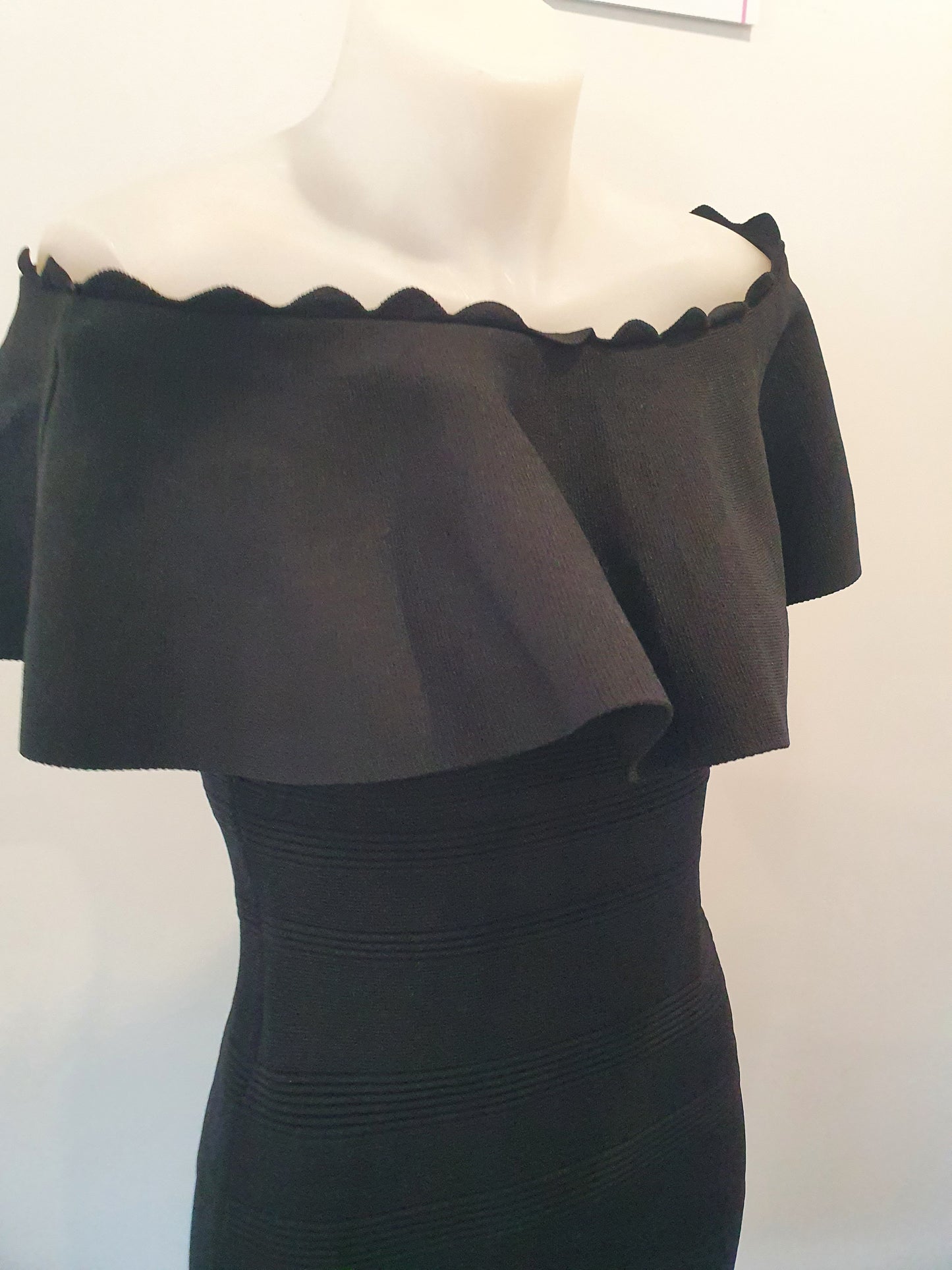 Forever New Black BodyCon Dress - Size 10
