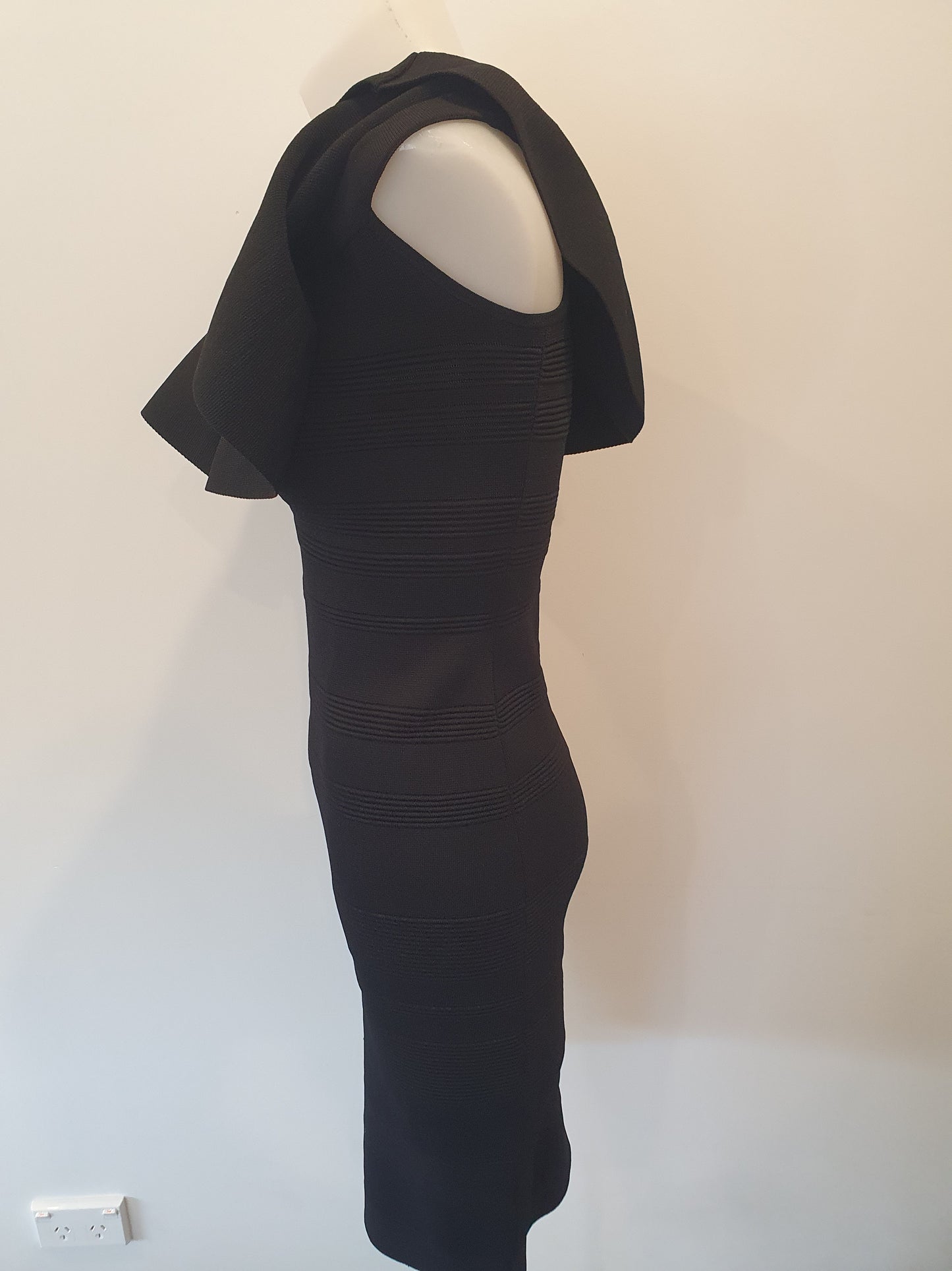 Forever New Black BodyCon Dress - Size 10