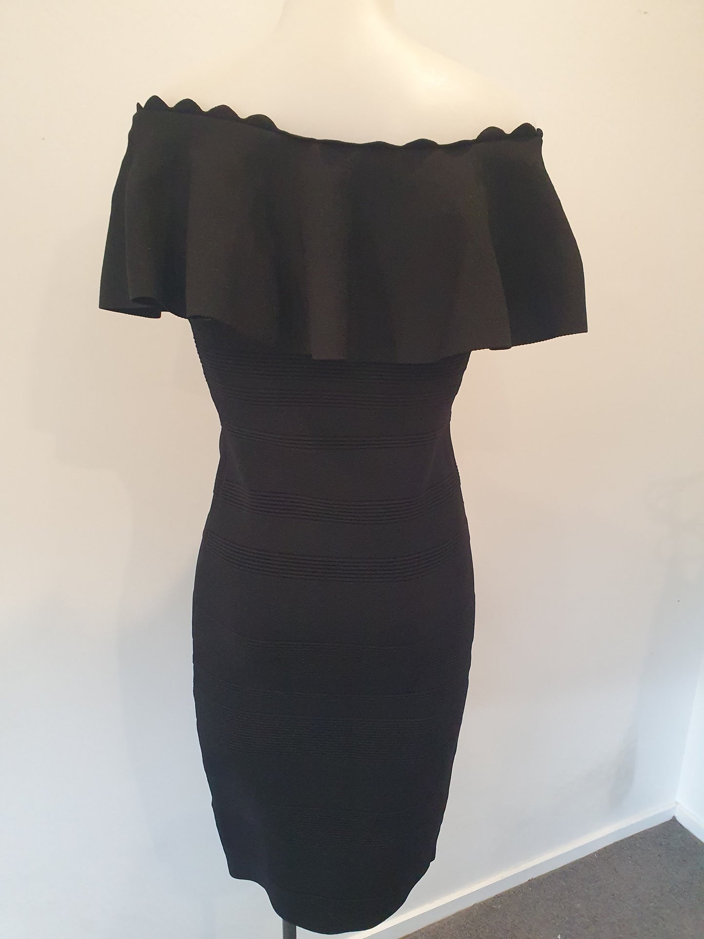 Forever New Black BodyCon Dress - Size 10
