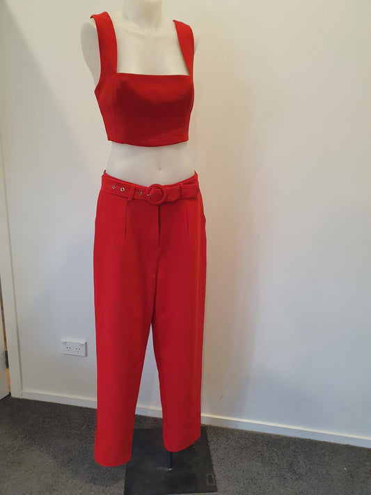 Showpo Red Pants - Size 12