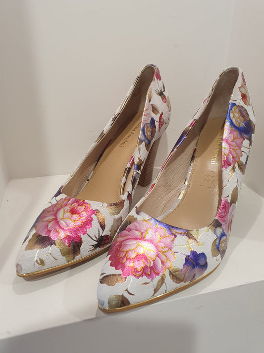 Isabella Anselmi Floral Heels - Size 40