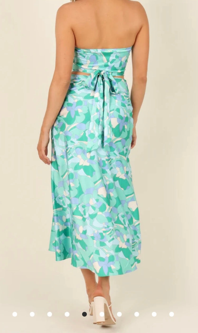Petal + Pup Halter Two Piece - Size 10