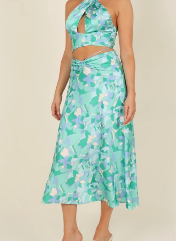 Petal + Pup Halter Two Piece - Size 10