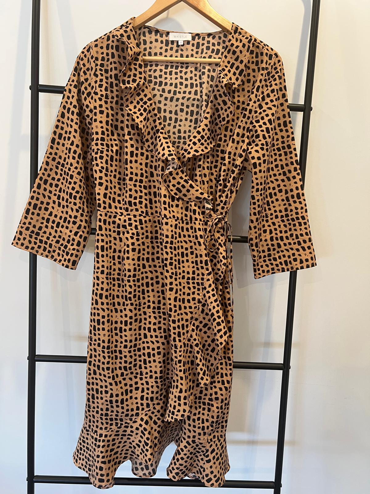 Whistle Wrap Dress - Size 12