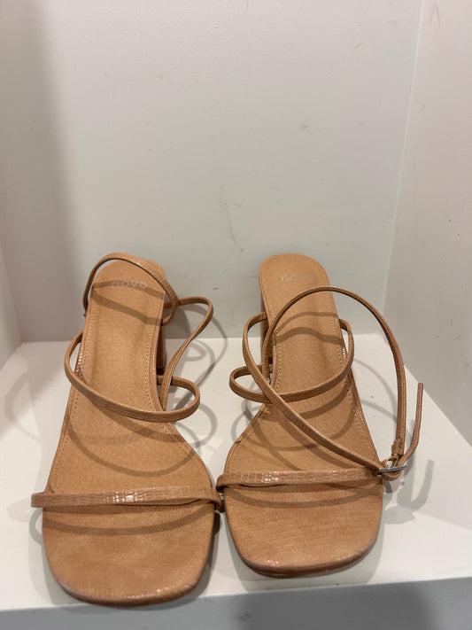 Novo Strappy Heels - Size 10