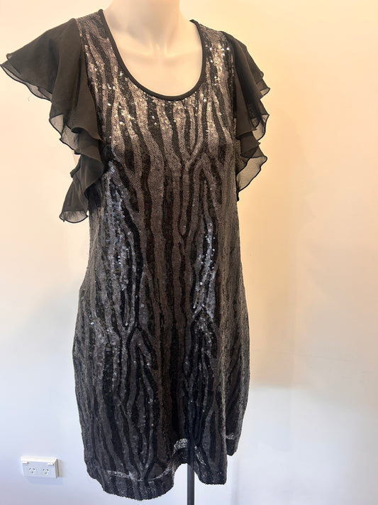 World Sequin Mini Dress - Size S/M