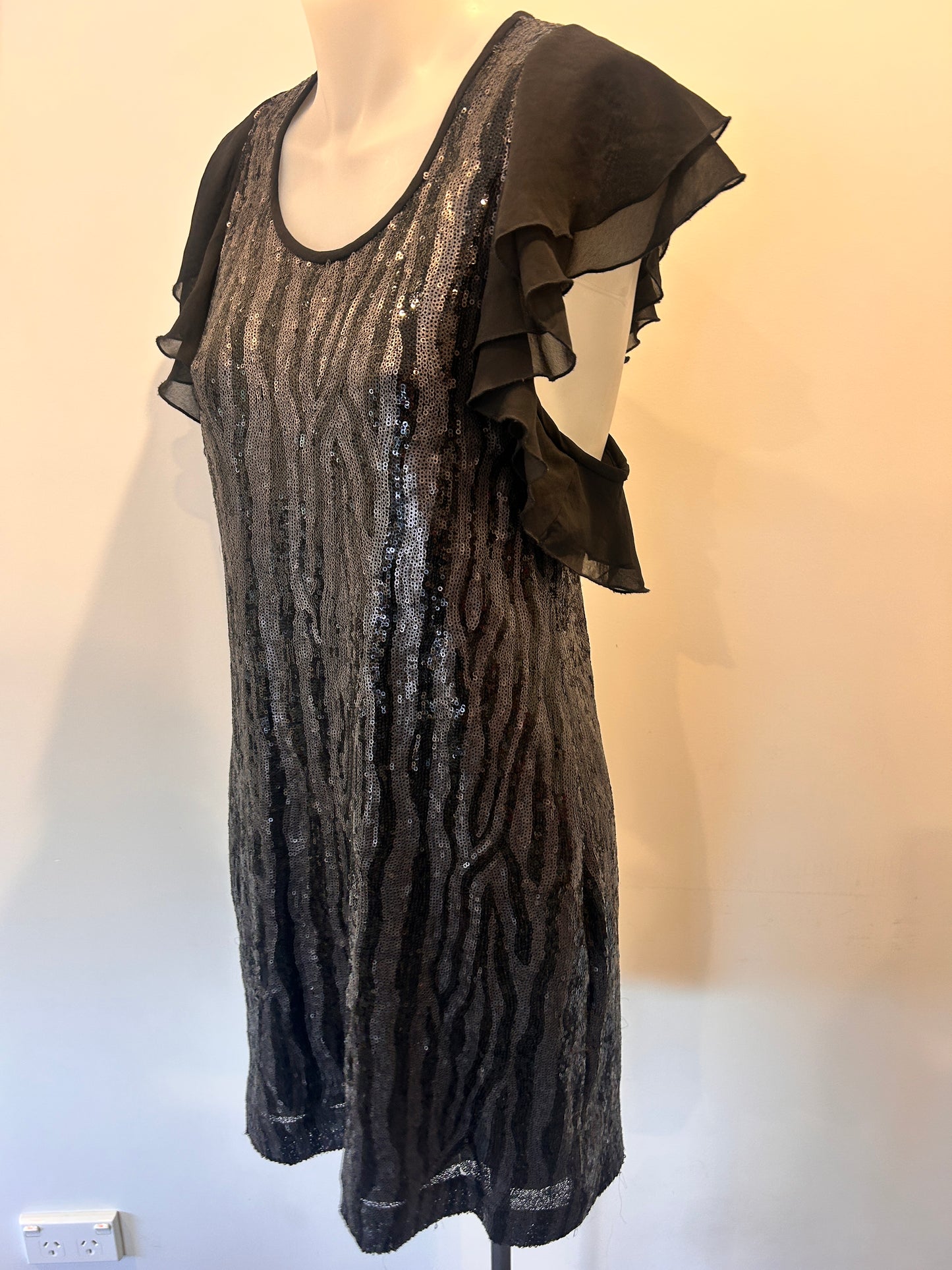 World Sequin Mini Dress - Size S/M