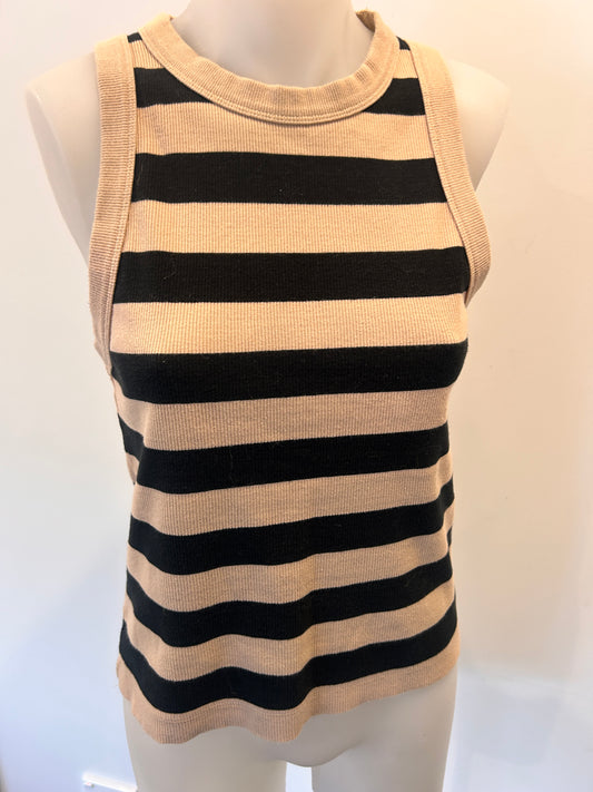 Max Striped Singlet - Size S