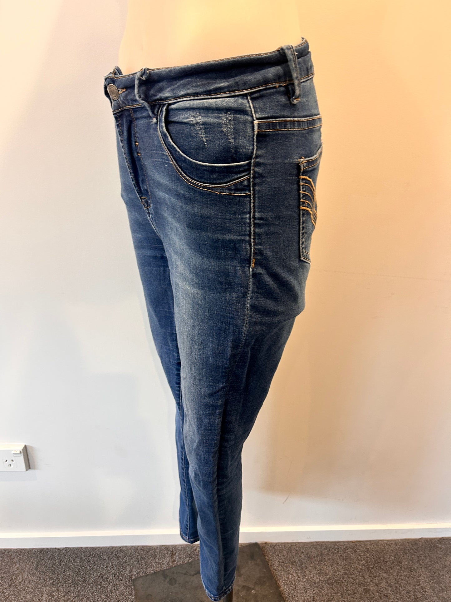 Honey Denim Skinny Jeans - Size 8