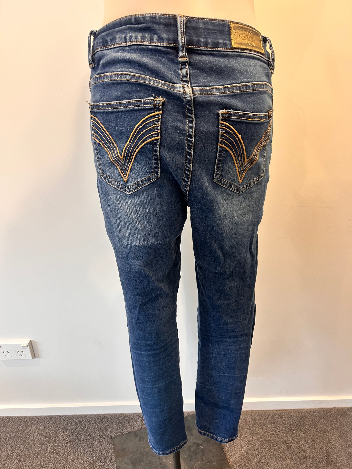 Honey Denim Skinny Jeans - Size 8