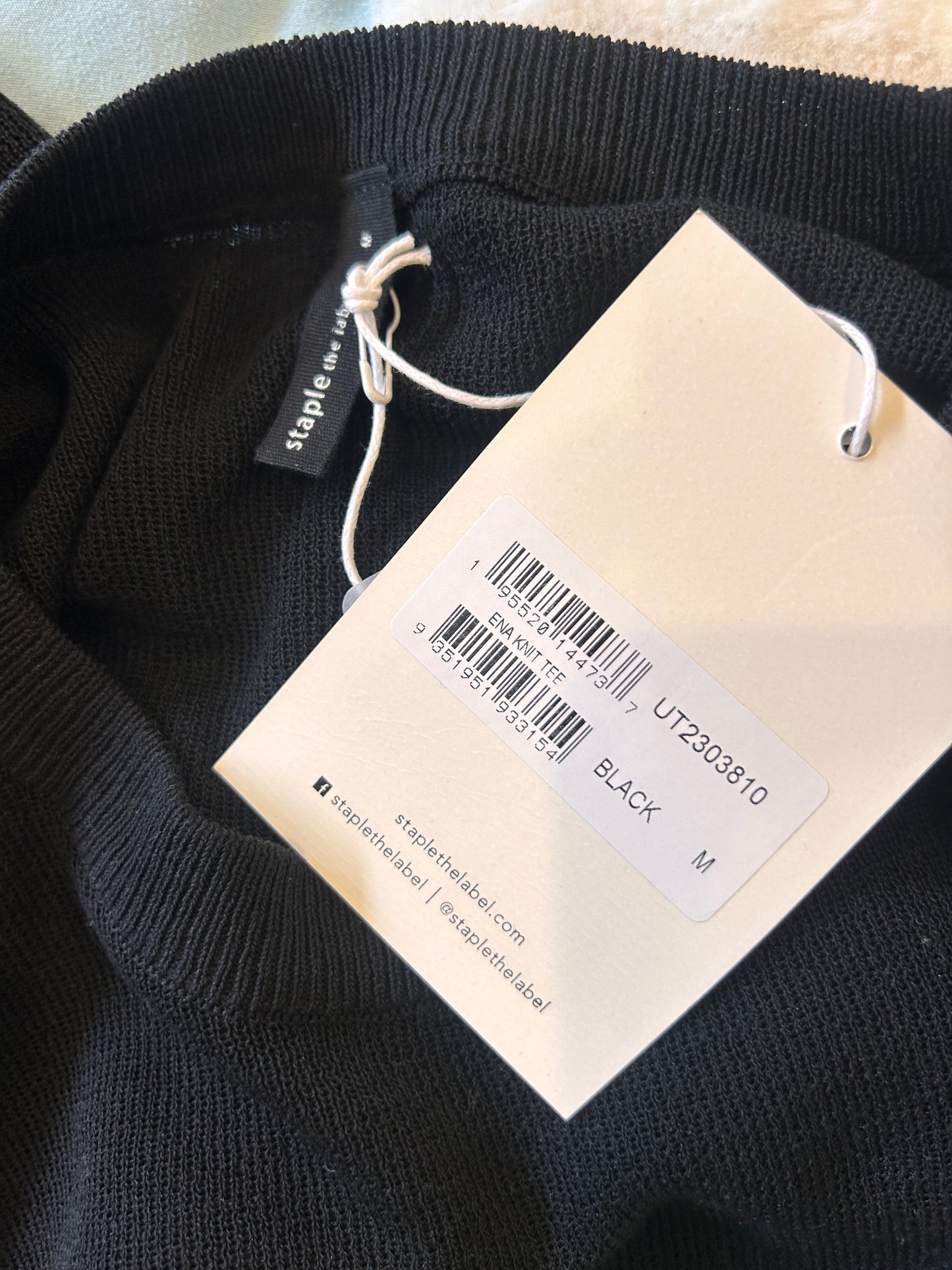 Staple the label Top - Size M (BNWT)