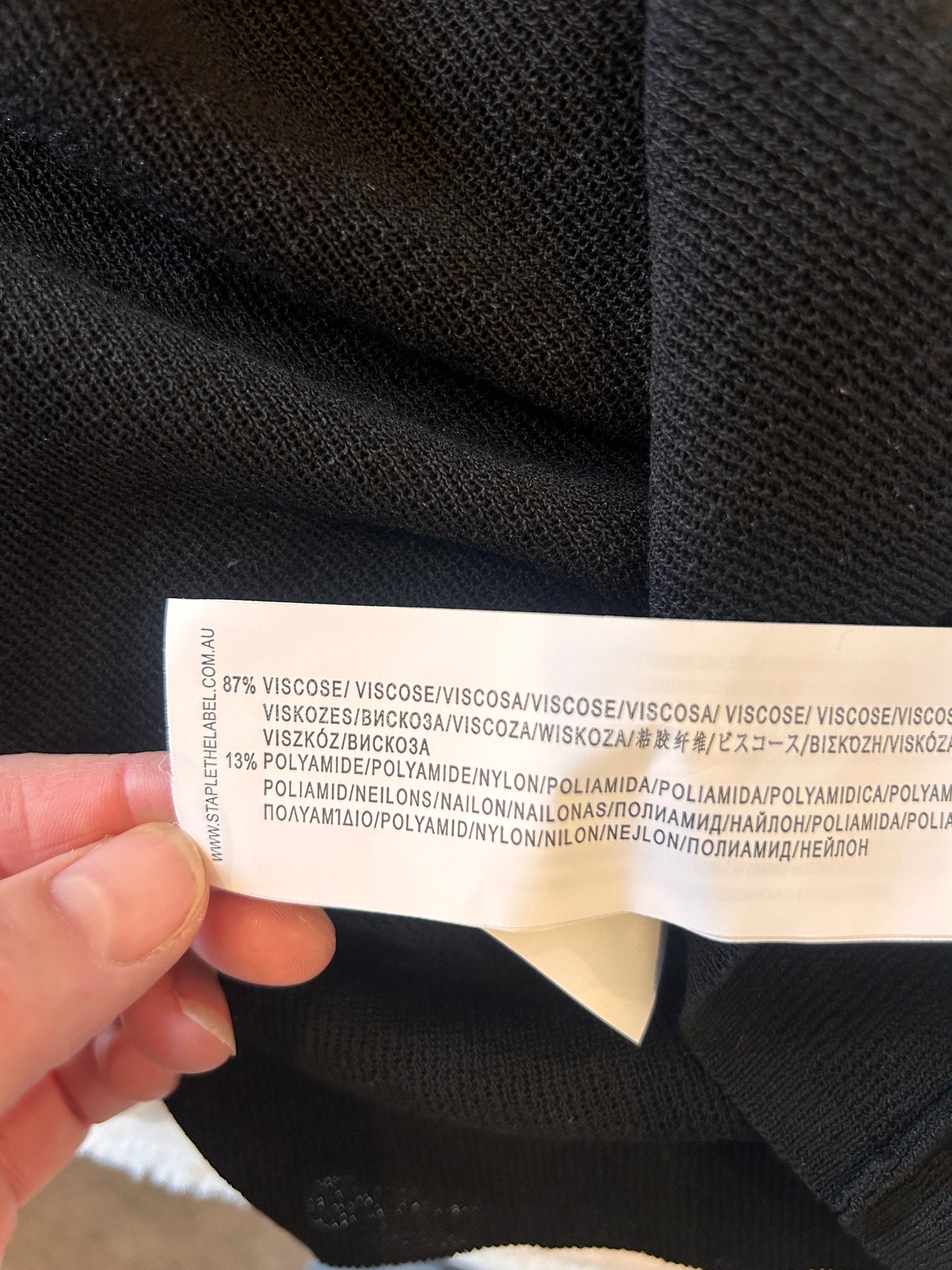 Staple the label Top - Size M (BNWT)